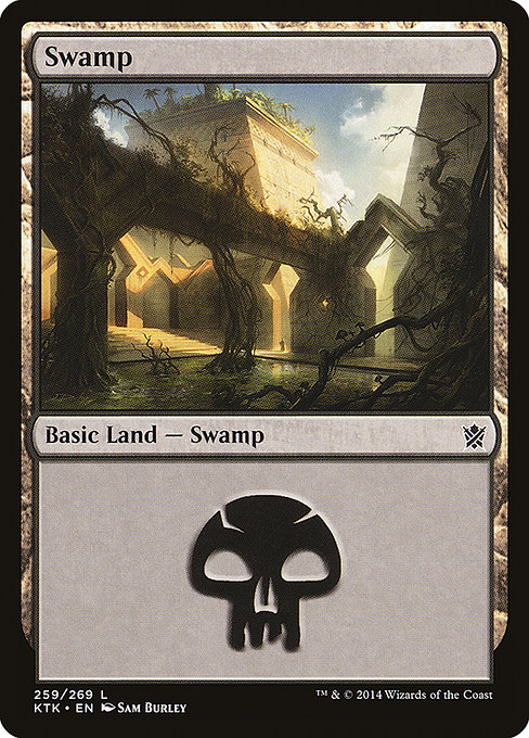 Swamp - Khans of Tarkir Common Card