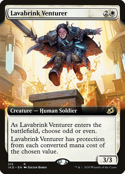 Lavabrink Venturer - Ikoria: Lair of Behemoths Rare Card