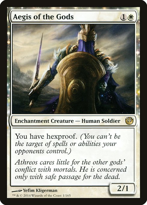 Aegis of the Gods - Journey into Nyx Rare Card
