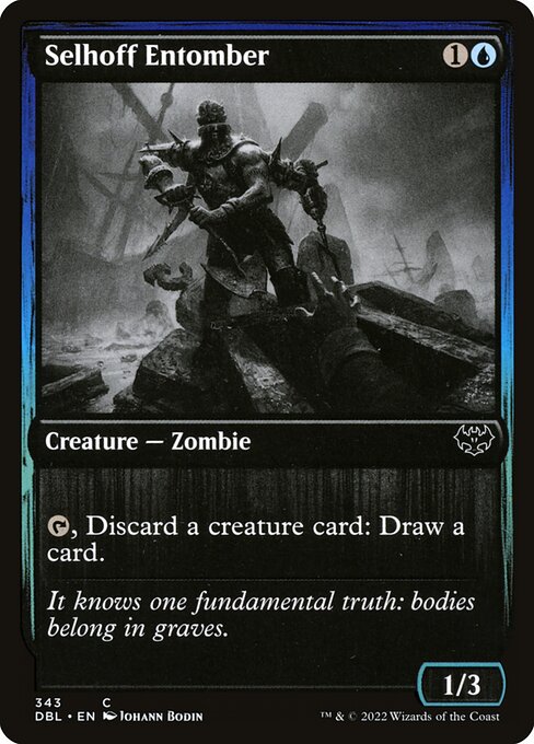 Selhoff Entomber - Innistrad: Double Feature Common Card