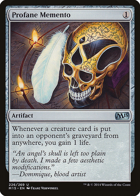 Profane Memento - Magic 2015 Uncommon Card