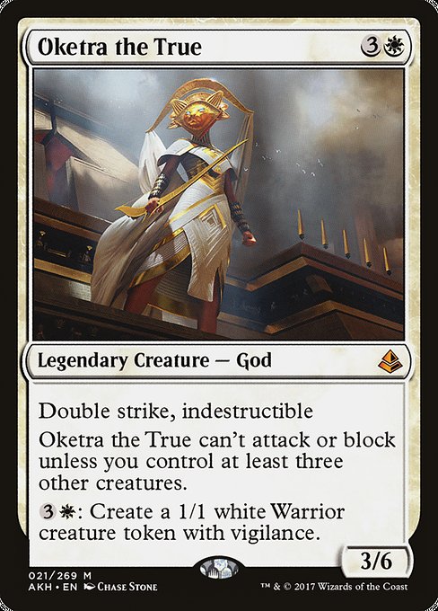 Oketra the True - Amonkhet Mythic Card