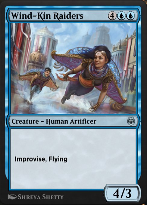 Wind-Kin Raiders - Kaladesh Remastered Uncommon Card