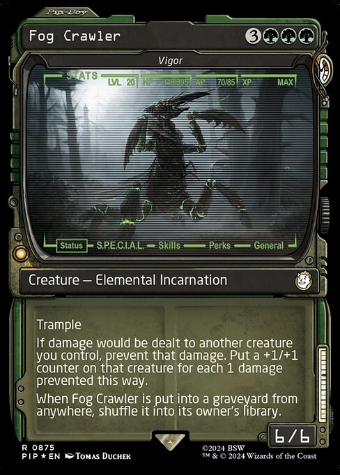 Vigor - Fallout Rare Card