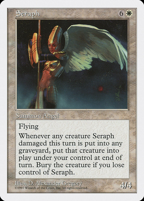 Seraph - Fifth Edition Rare Card