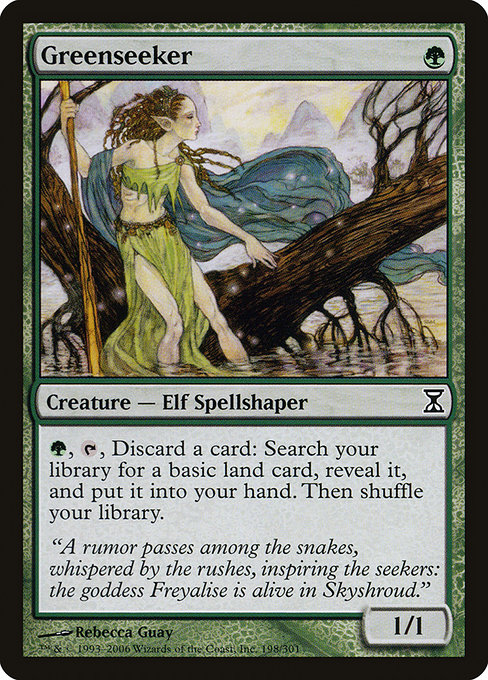 Greenseeker - Time Spiral Common Card
