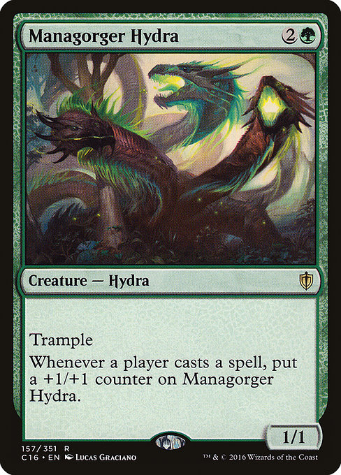 Managorger Hydra - Commander 2016 Rare Card