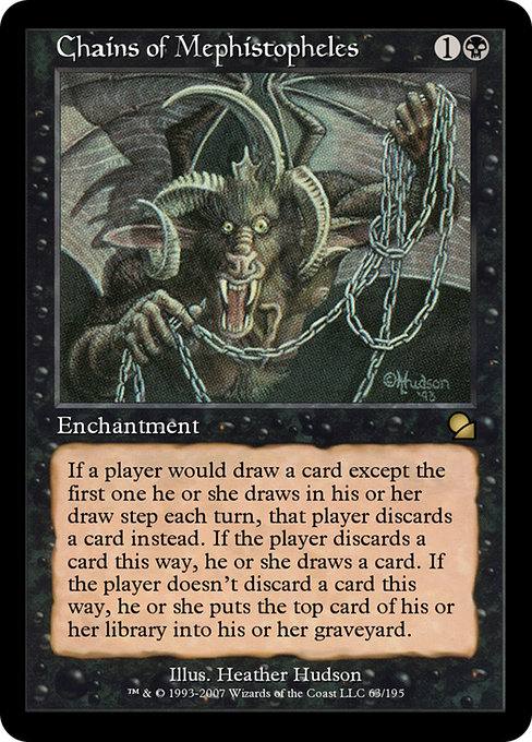 Chains of Mephistopheles - Masters Edition Rare Card