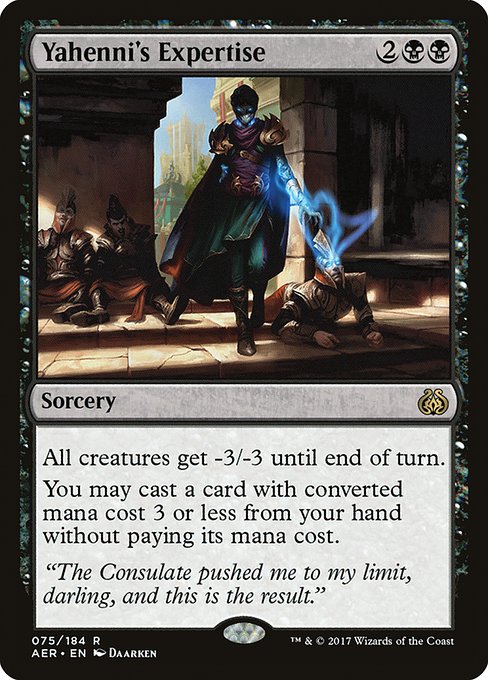 Yahenni's Expertise - Aether Revolt Rare Card