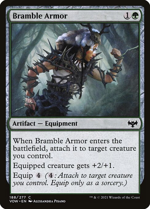 Bramble Armor - Innistrad: Crimson Vow Common Card