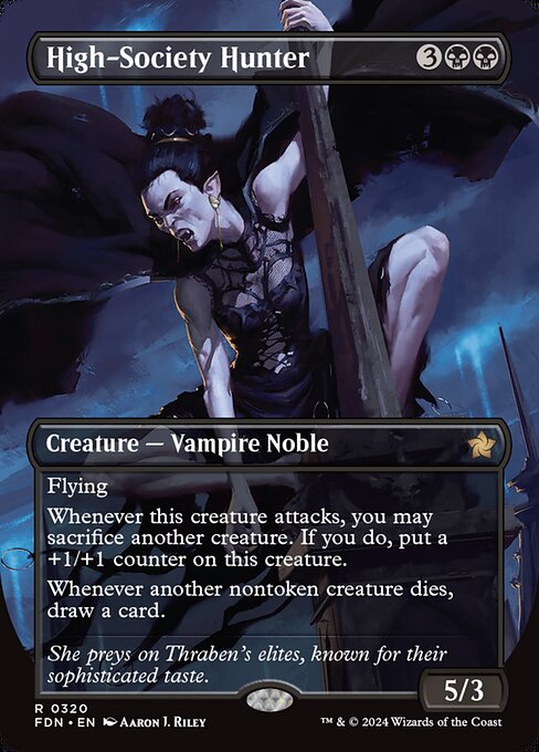 High-Society Hunter - Foundations Rare Card