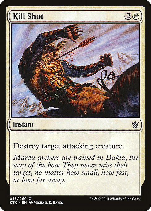 Kill Shot - Khans of Tarkir Common Card
