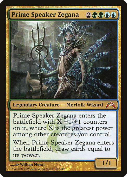 Prime Speaker Zegana - Gatecrash Mythic Card