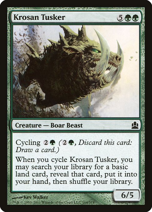 Krosan Tusker - Commander 2011 Common Card