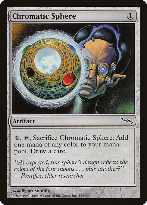 Chromatic Sphere - Mirrodin Common Card