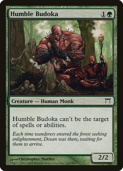 Humble Budoka - Champions of Kamigawa Common Card