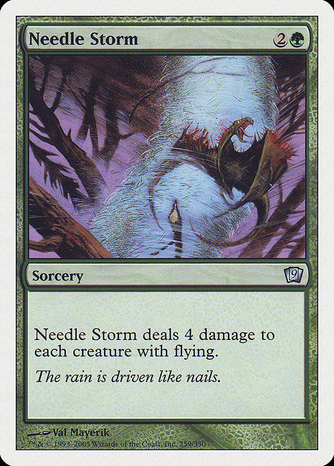 Needle Storm - Ninth Edition Uncommon Card