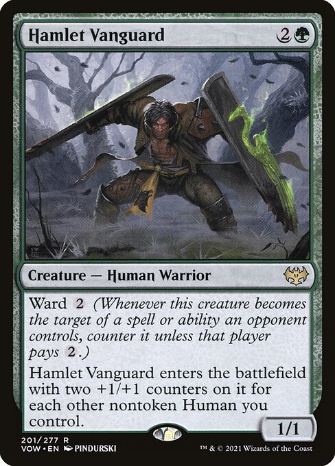Hamlet Vanguard - Innistrad: Crimson Vow Rare Card