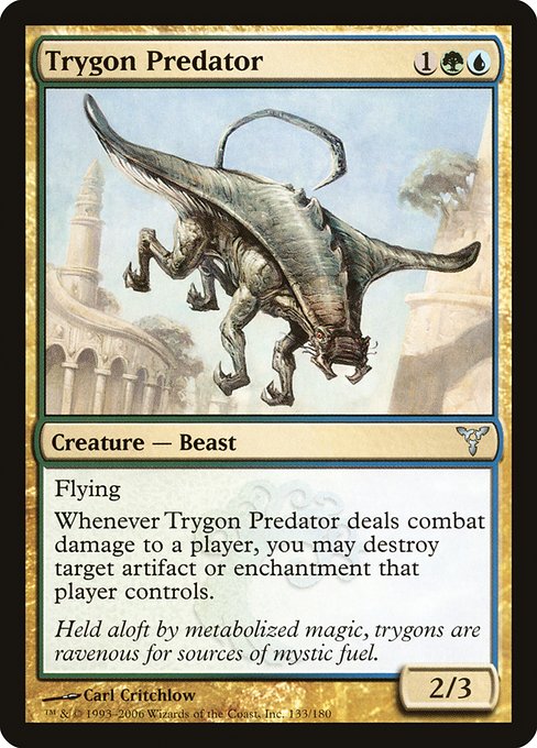 Trygon Predator - Dissension Uncommon Card