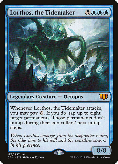 Lorthos, the Tidemaker - Commander 2014 Mythic Card