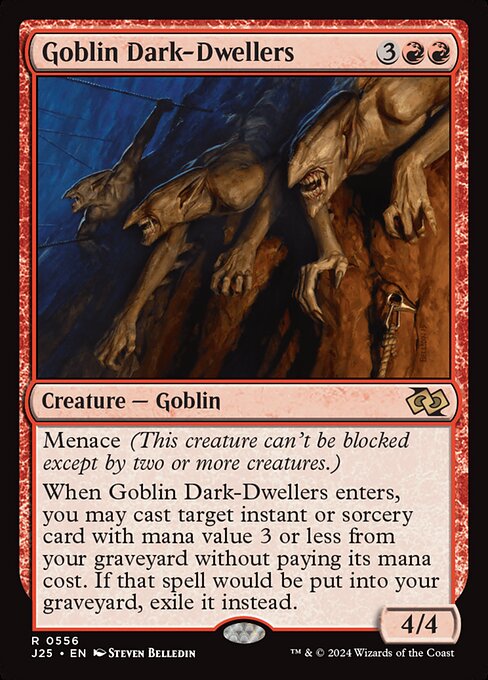 Goblin Dark-Dwellers - Foundations Jumpstart Rare Card