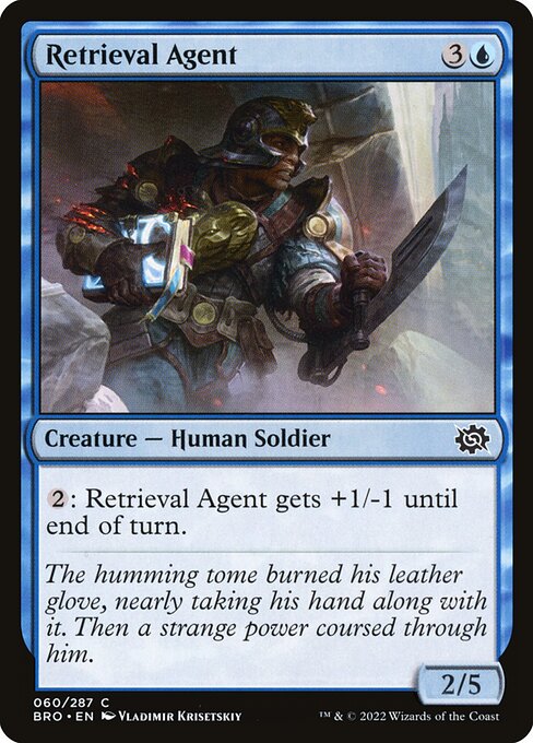 Retrieval Agent - The Brothers' War Common Card