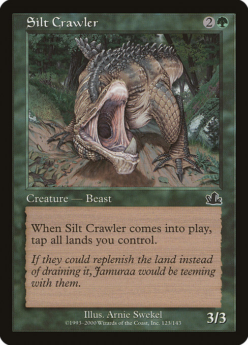 Silt Crawler - Prophecy Common Card