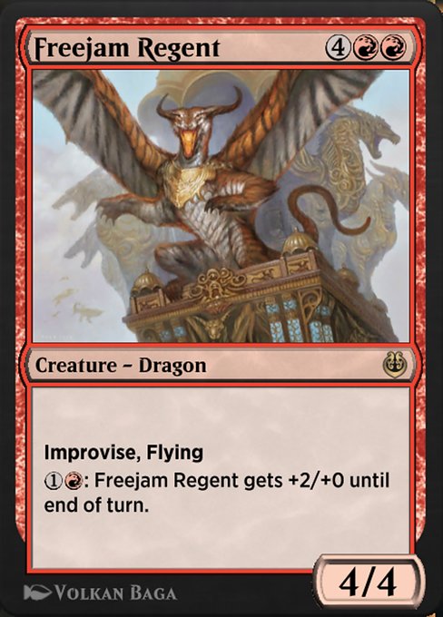 Freejam Regent - Kaladesh Remastered Rare Card