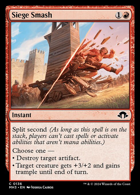 Siege Smash - Modern Horizons 3 Common Card