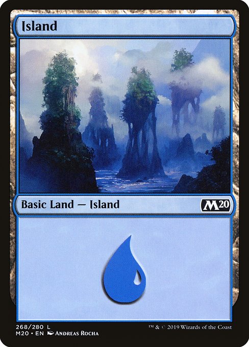 Island - Core Set 2020 Common Card