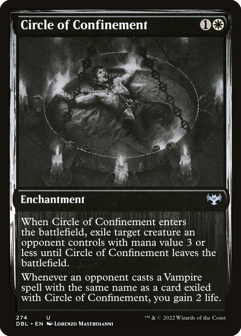 Circle of Confinement - Innistrad: Double Feature Uncommon Card