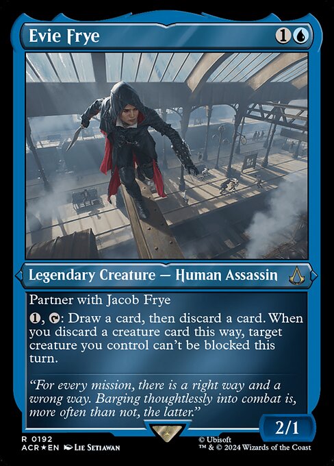 Evie Frye - Assassin's Creed Rare Card