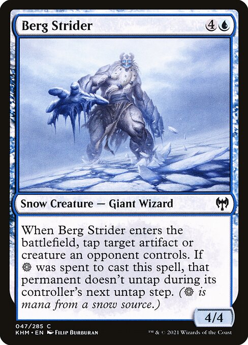 Berg Strider - Kaldheim Common Card