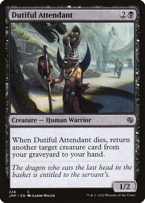 Dutiful Attendant - Jumpstart Common Card