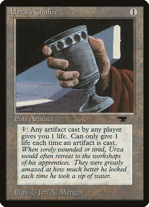 Urza's Chalice - Antiquities Common Card