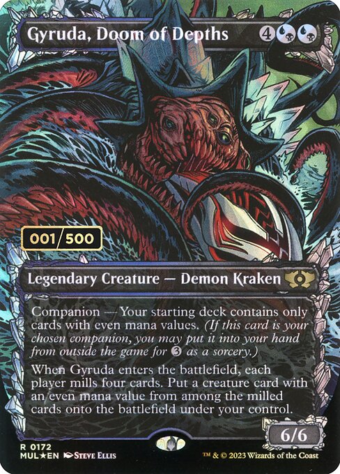 Gyruda, Doom of Depths - Multiverse Legends Rare Card