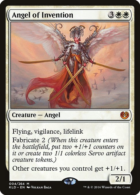 Angel of Invention - Kaladesh Mythic Card