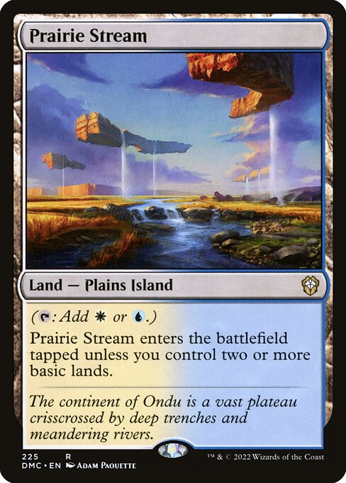 Prairie Stream - Dominaria United Commander Rare Card