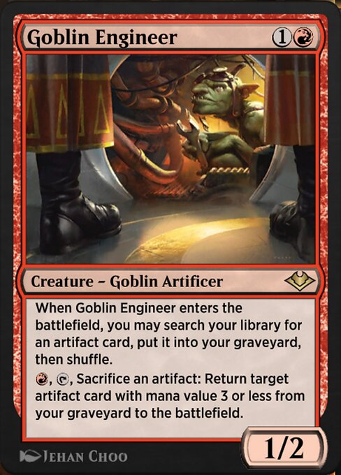 Goblin Engineer - Jumpstart: Historic Horizons Rare Card