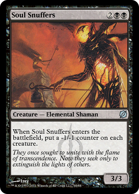 Soul Snuffers - Duel Decks: Mirrodin Pure vs. New Phyrexia Uncommon Card