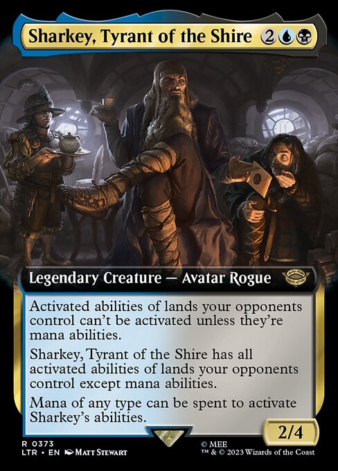 Sharkey, Tyrant of the Shire - The Lord of the Rings: Tales of Middle-earth Rare Card