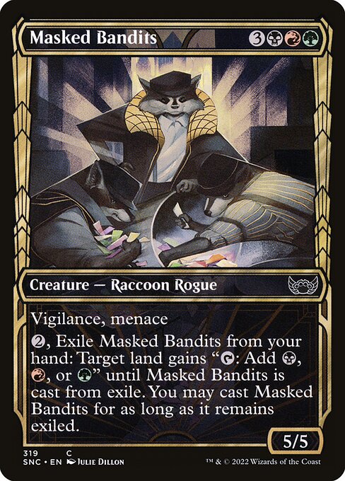 Masked Bandits - Streets of New Capenna Common Card