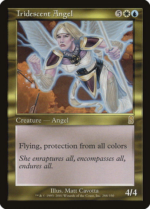 Iridescent Angel - Odyssey Rare Card