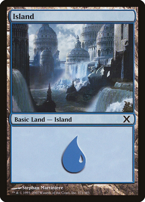 Island - Tenth Edition Common Card