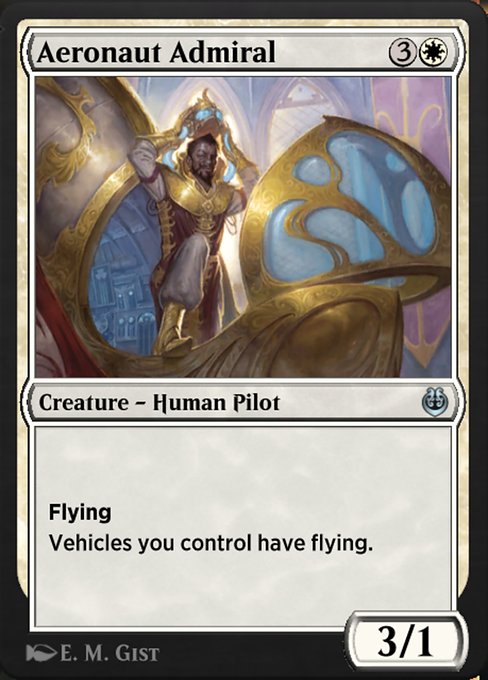 Aeronaut Admiral - Kaladesh Remastered Uncommon Card