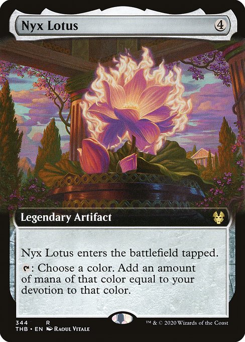 Nyx Lotus - Theros Beyond Death Rare Card