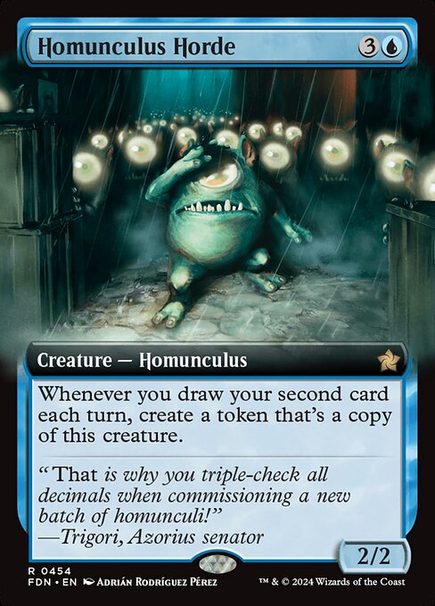 Homunculus Horde - Foundations Rare Card