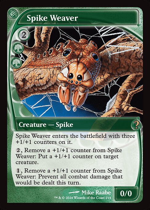 Spike Weaver - Mystery Booster 2 Rare Card