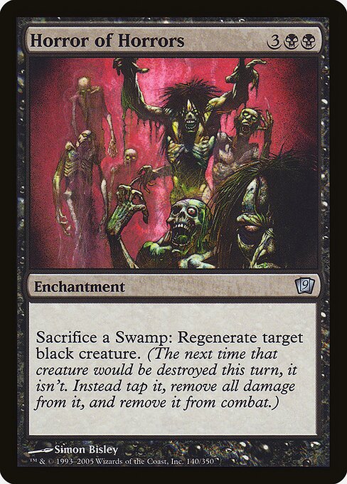 Horror of Horrors - Ninth Edition Uncommon Card