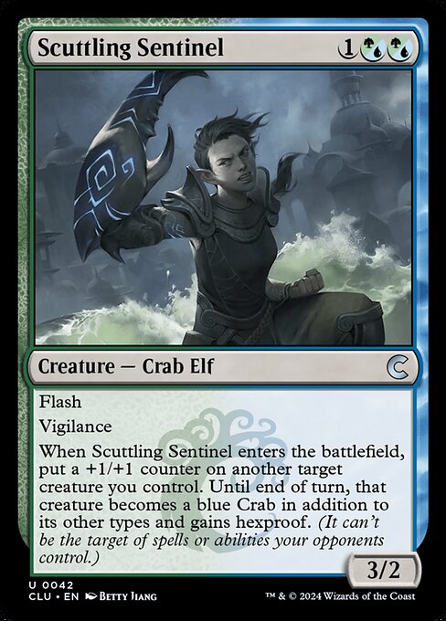 Scuttling Sentinel - Ravnica: Clue Edition Uncommon Card